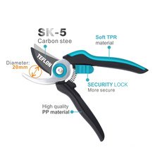 OEM/ODM Customized Safe Lock Design Carbon Steel Head Comfortable Handle Manual Garden Tool Hand Pruner